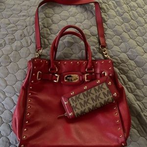 Michael Kors Handbag/Wallet Set